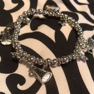 Cheer Charm Bracelet